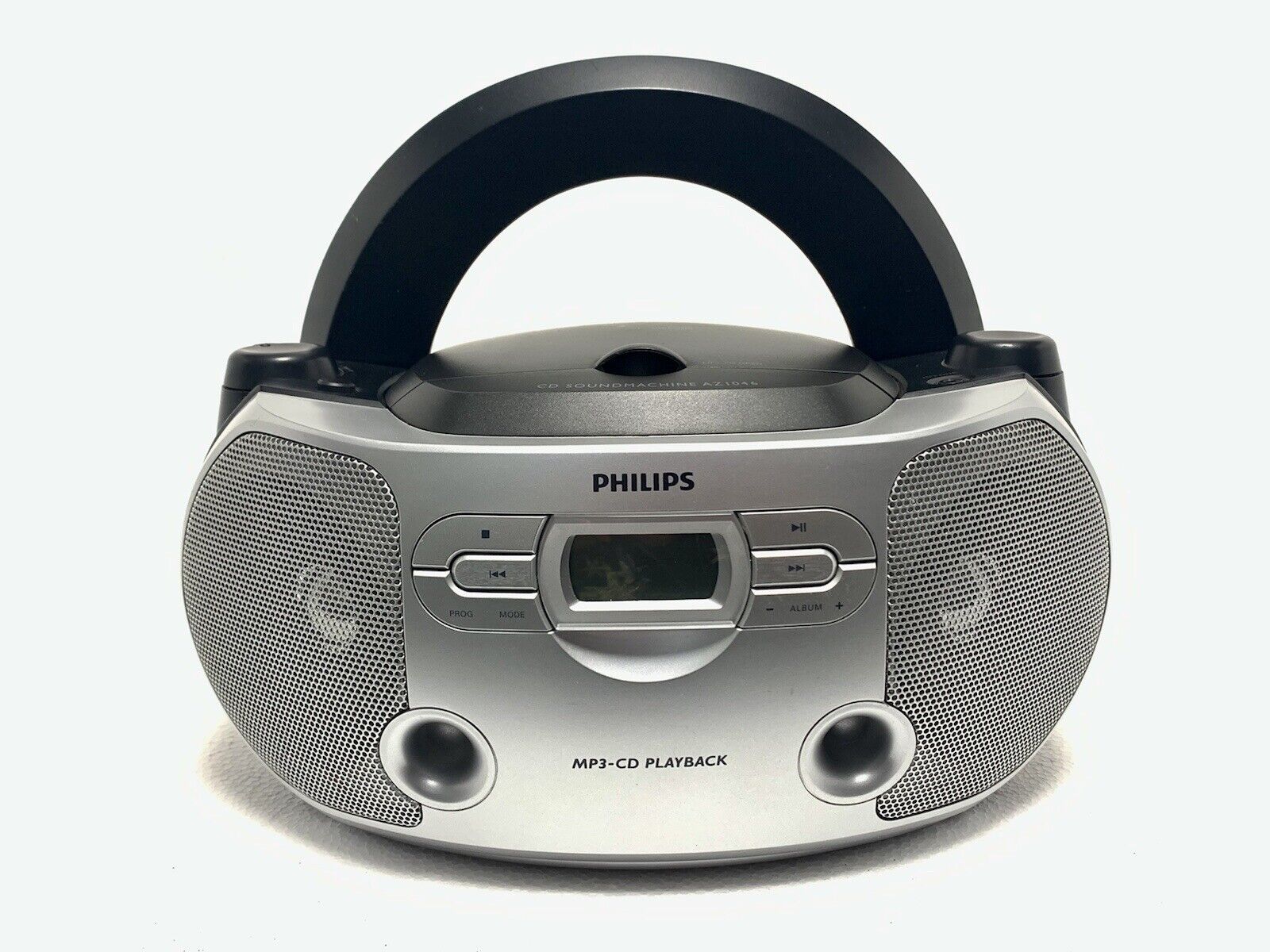 Radio MP3 CD LCD Playback Soundmachine PHILIPS AZ1046  Good Look Working Perfect