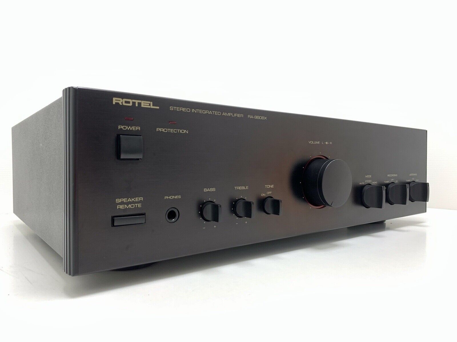 ROTEL RA-980BX Stereo Integrated Amplifier 200 Watts RMS Vintage 1991 Good Look