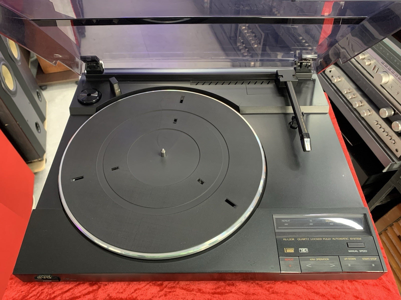 JVC AL L20 R Turntable Drive Drive Linear Track Vintage 1980 All Work Good Look