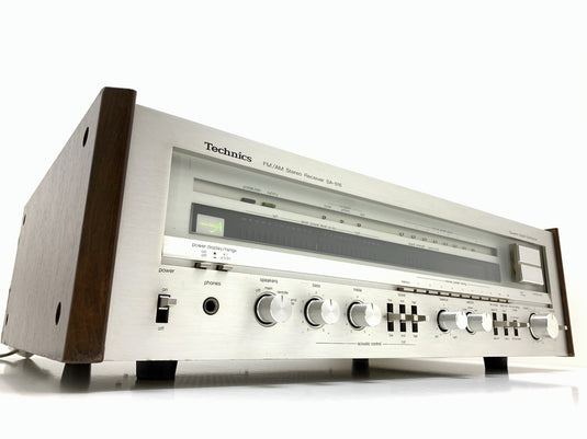 TECHNICS SA 616 AM/FM Stereo Receiver 2X80 Watts RMS Vintage 1980 WORK GOOD LOOK