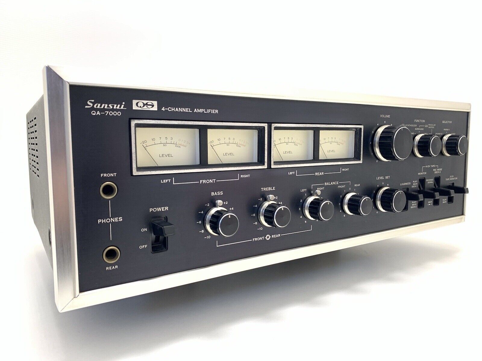 SANSUI QA-7000 Four 4 Channel Amplifier 80 Watts RMS Vintage