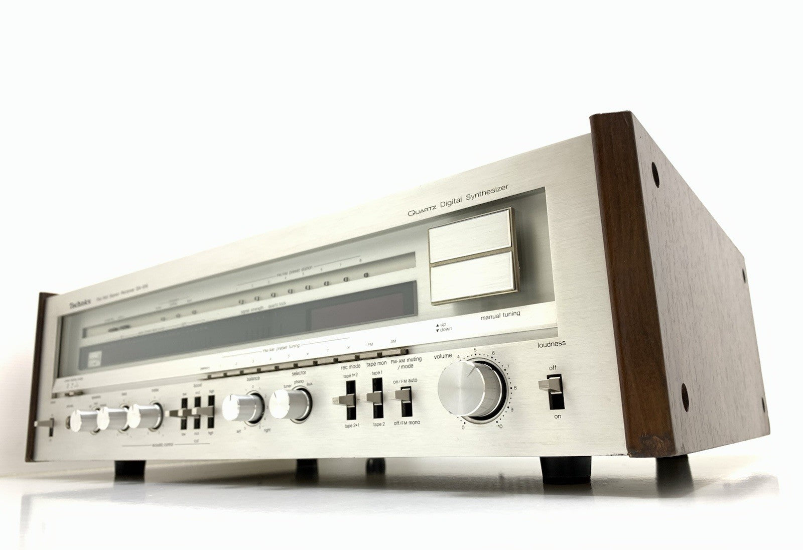 TECHNICS SA 616 AM/FM Stereo Receiver 2X80 Watts RMS Vintage 1980 WORK GOOD LOOK