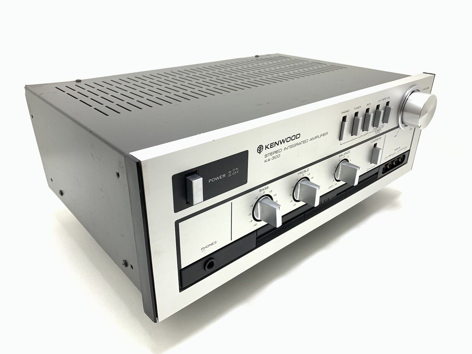 KENWOOD KA 300 Stereo Integrated Amplifier 25+25Watts RMS Vintage 1978 Good Look