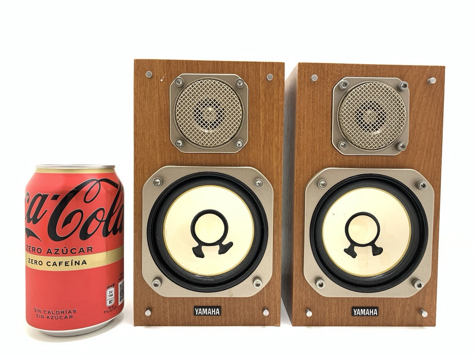 YAMAHA NS 10MM Studio Monitor Original Mini Speakers 2Way 90Watts Work Good Look