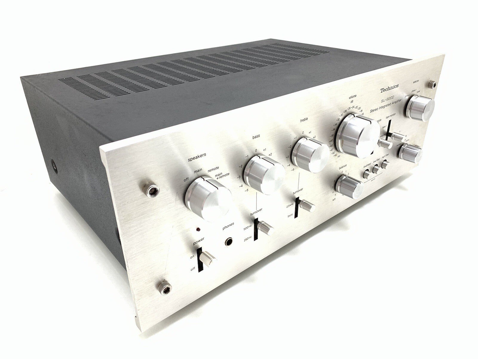 TECHNICS Ihr 8200 Stereo Verstärker Work 65+65 Watts RMS Vintage 1975 Good Look