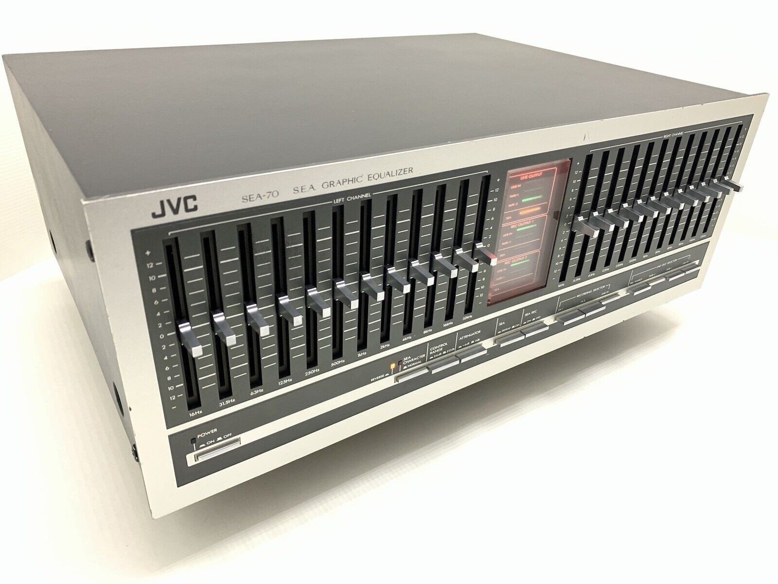 JVC SEA 70 Stereo Graphic Equalizer 12 Bands Hi End Vintage 1980 Work Good Look