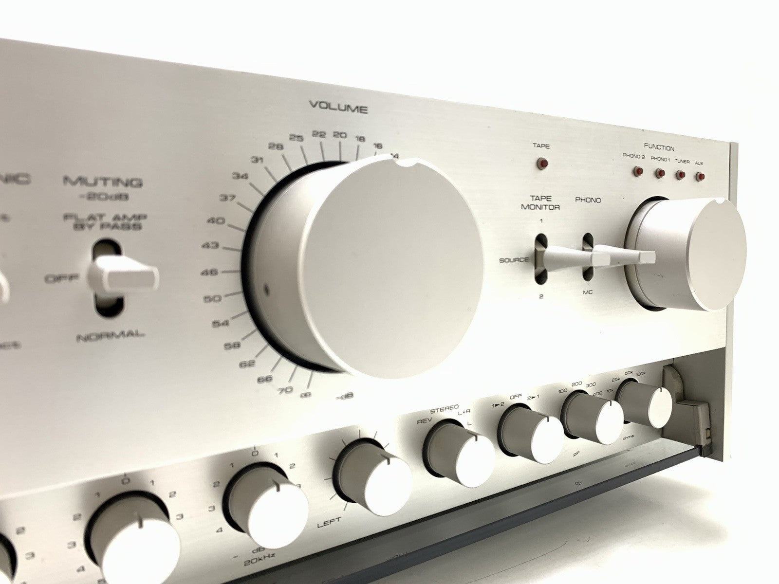 PIONEER A 0012/ A 27 Stereo Amplifier 120+120 W RMS Vintage 1978 WORK Good Look