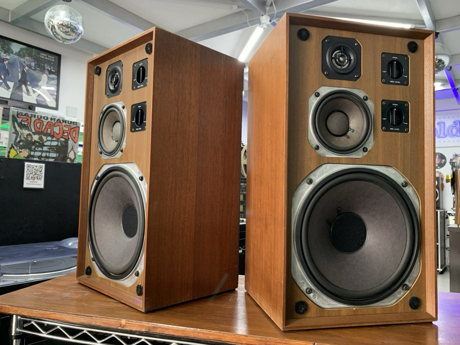 YAMAHA NS 650 Original 3 Way Japan Monitor Vintage 1970 Speakers