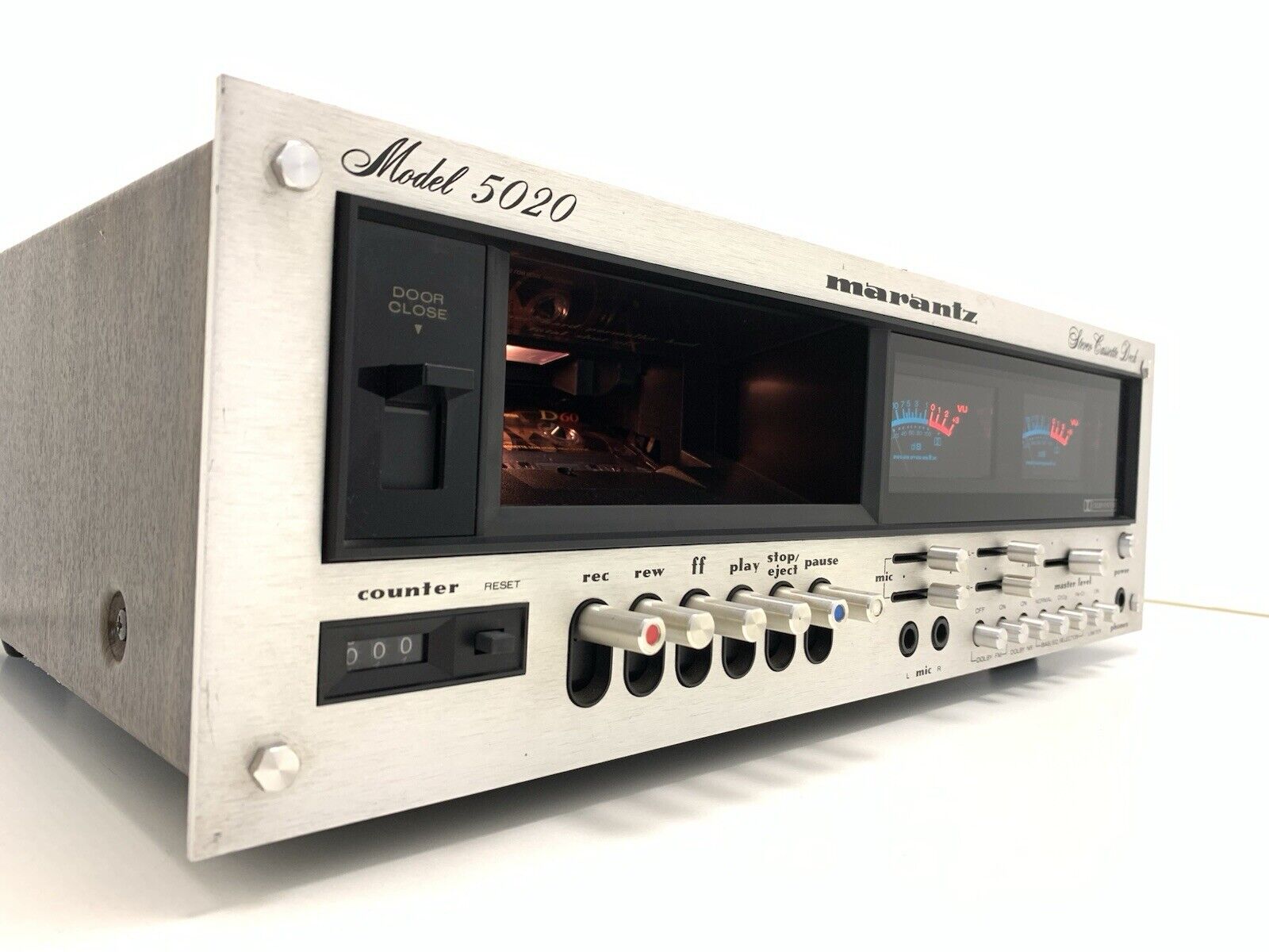 MARANTZ 5020 Stereo Cassette Tape Deck 2 Head Vintage 1977 Hi End WORK Good Look
