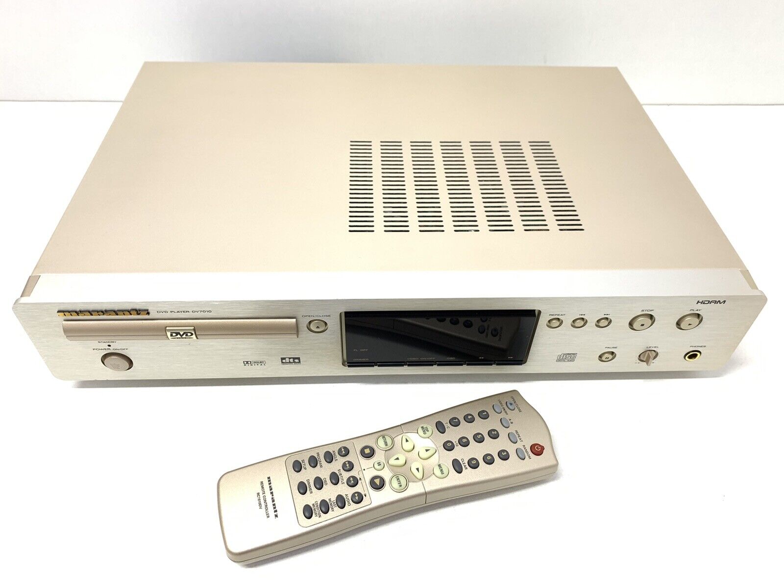 MARANTZ DV-7010 DVD CD Compact Disc with Remote & Original BOX Working Like New