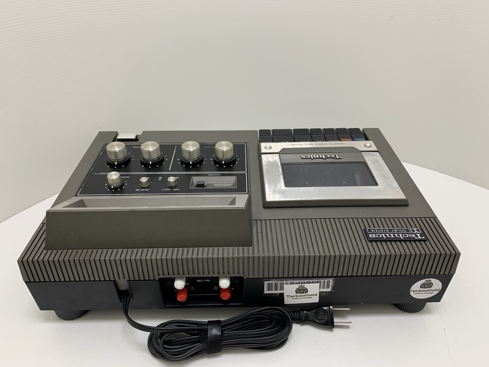 TECHNICS RS 620U Stereo Cassette Tape Deck 2 Head Vintage 1976 Working Good Look