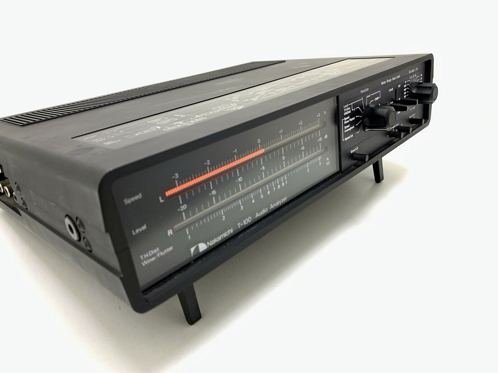 NAKAMICHI T 100 Professional Stereo AUDIO ANALYSER Vintage 1981 WORK Good Look