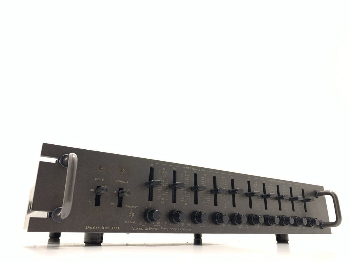 TECHNICS SH 9010E Stereo Parametric Equalizer 5 Bands Vintage Work Good Look
