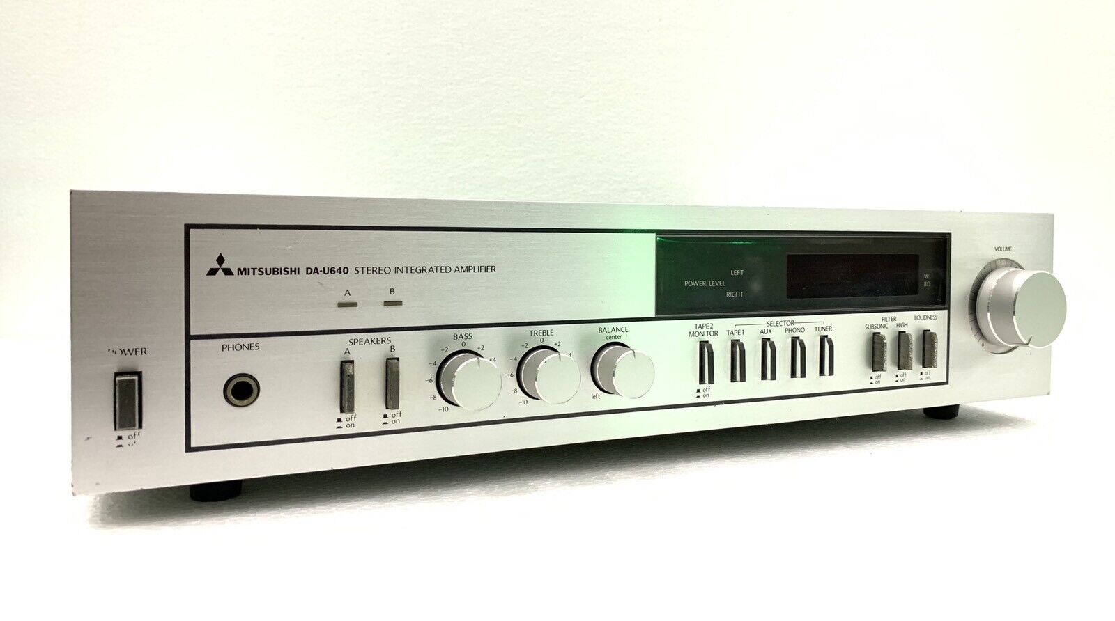Mitsubishi DA-U640 Stereo Integrated Amplifier 100 Watts RMS Refurbished Perfect