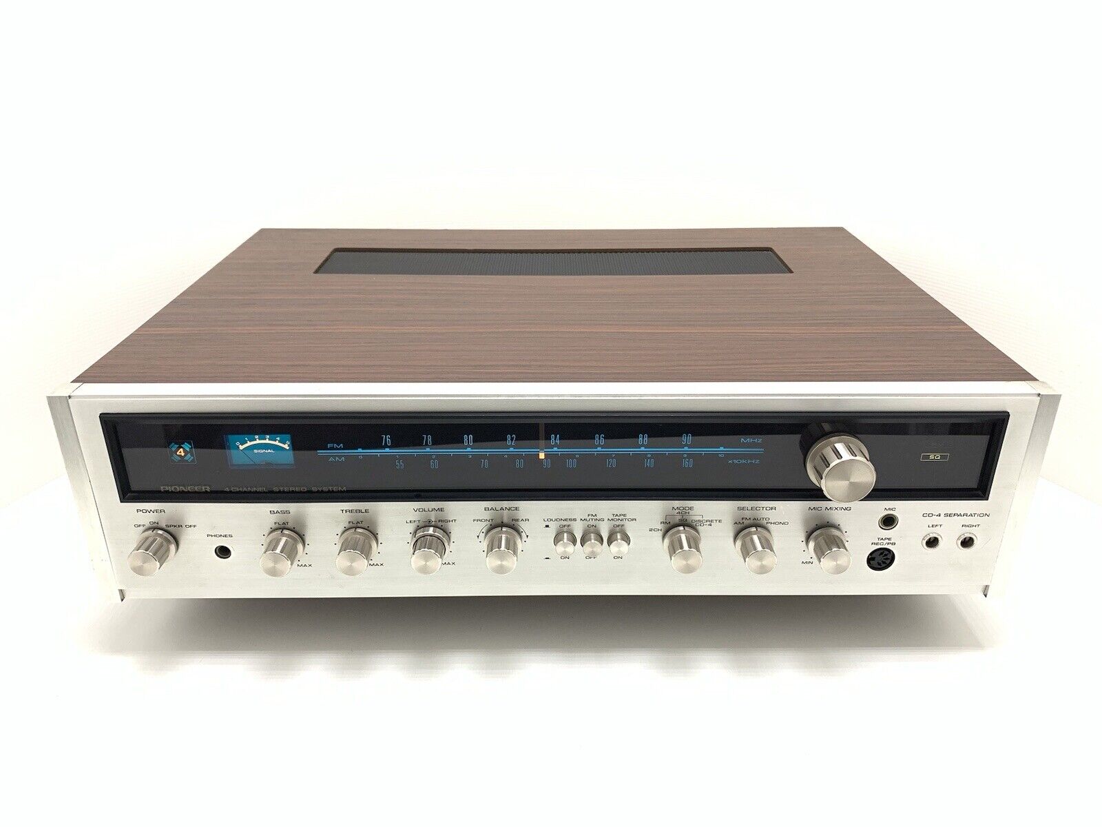 PIONEER 4 Channel Stereo Receiver ED-110 Very RARE Vintage 1973 Work Good Look