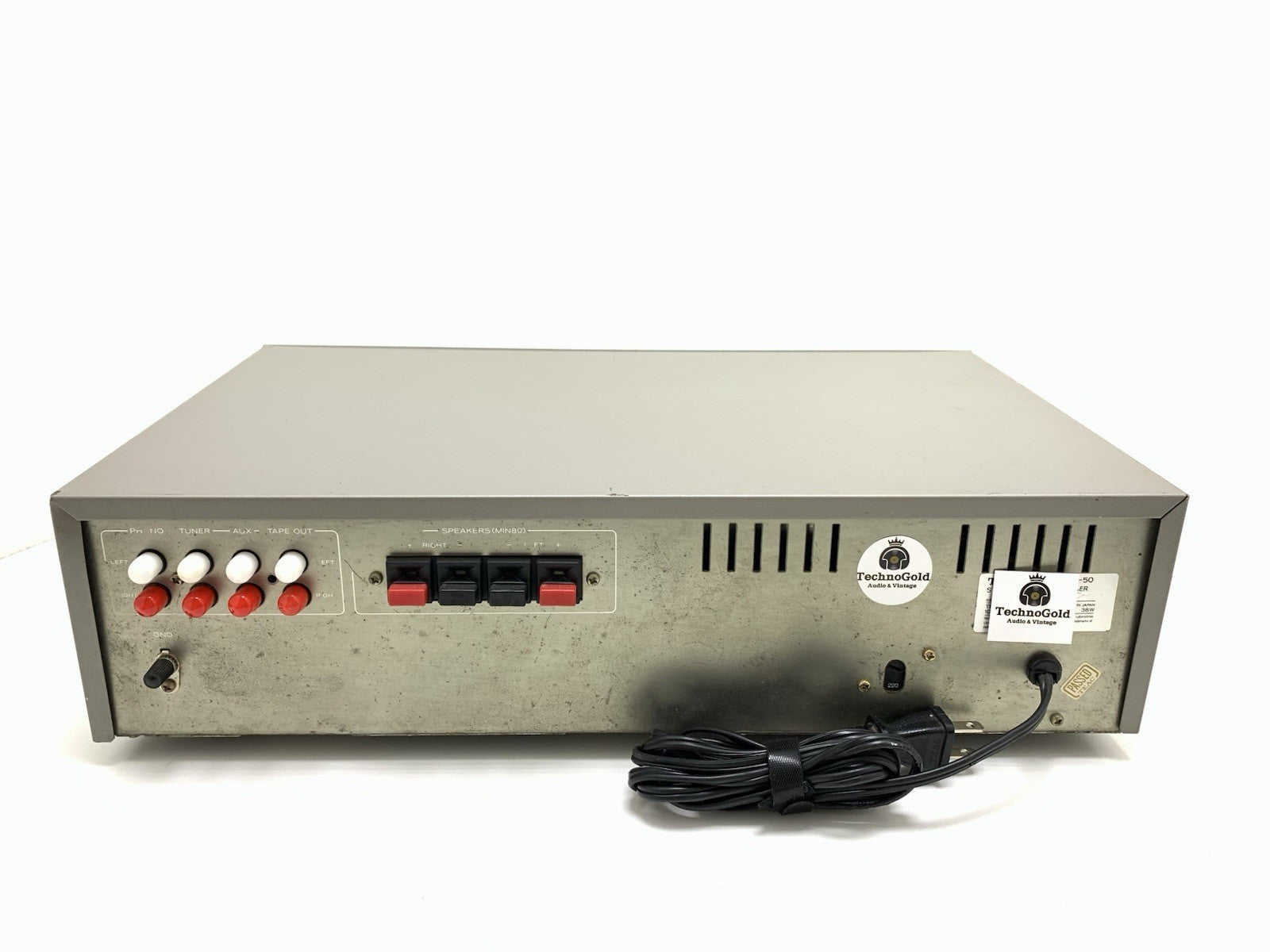 TEAC CA 50 Stereo System Cassette Deck Amplifier  Vintage 1980 WORK Good Look