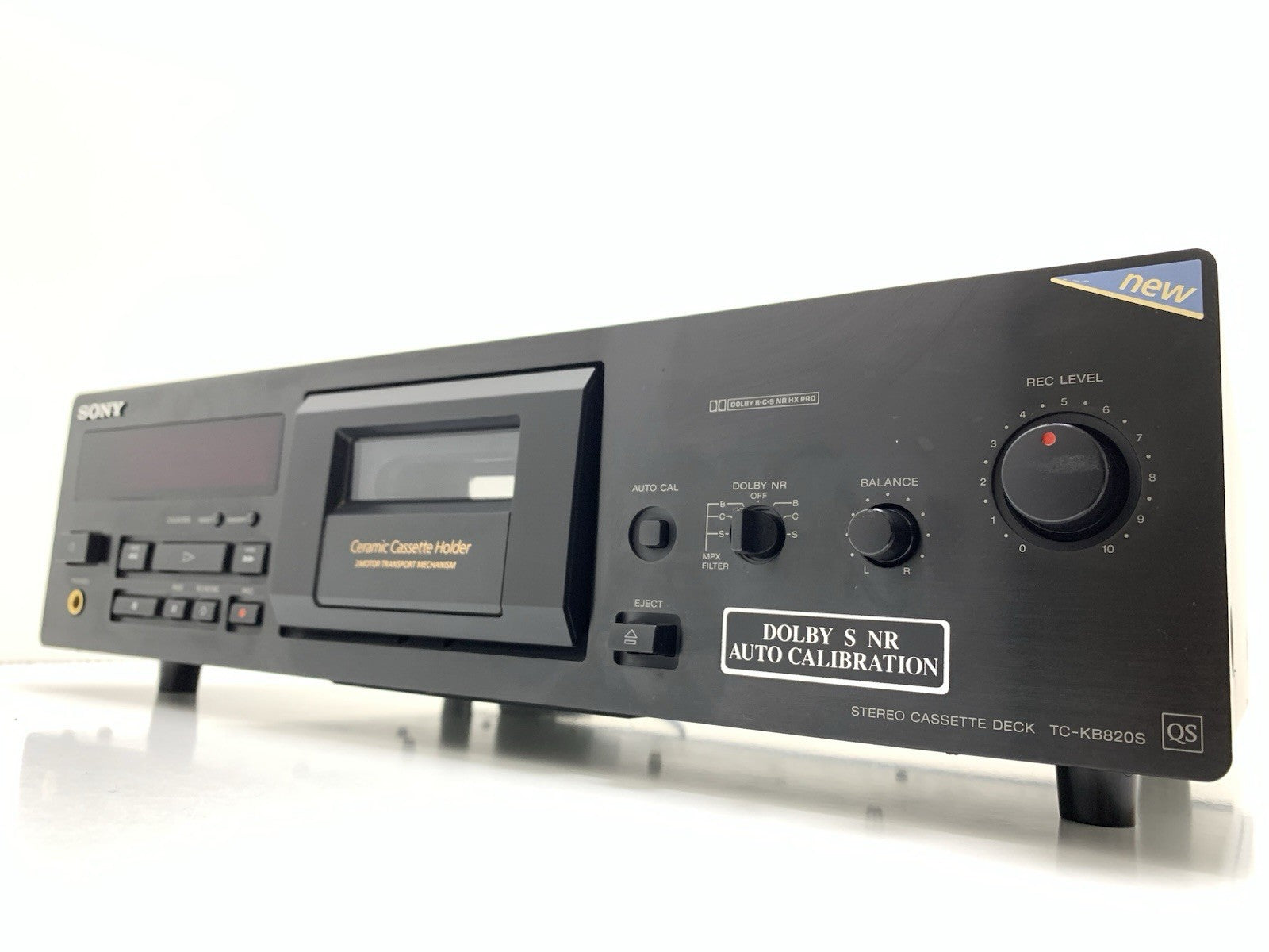 Sony TC KB820S QS Dolby S Audiophile Tape Deck Cassette High End WORK Good Look
