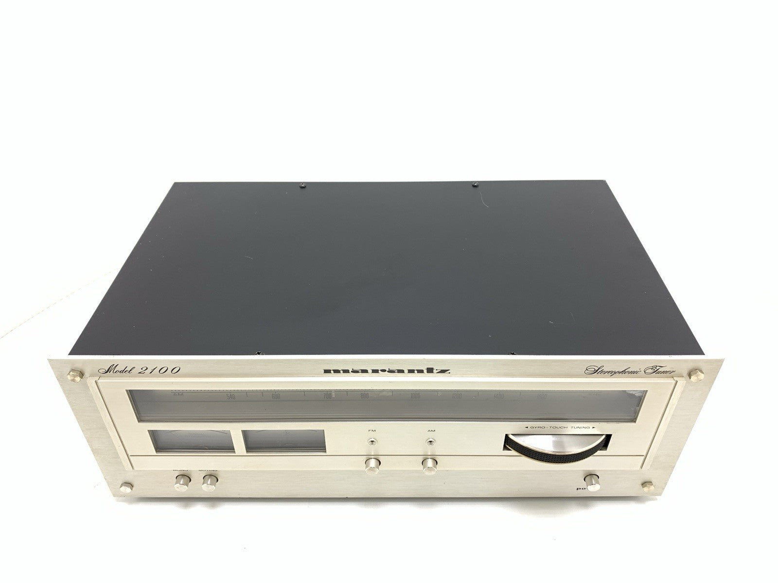 MARANTZ Model 2100 AM/FM Stereo Analog Gyro-Touch Tuner Vintage WORK Good Look