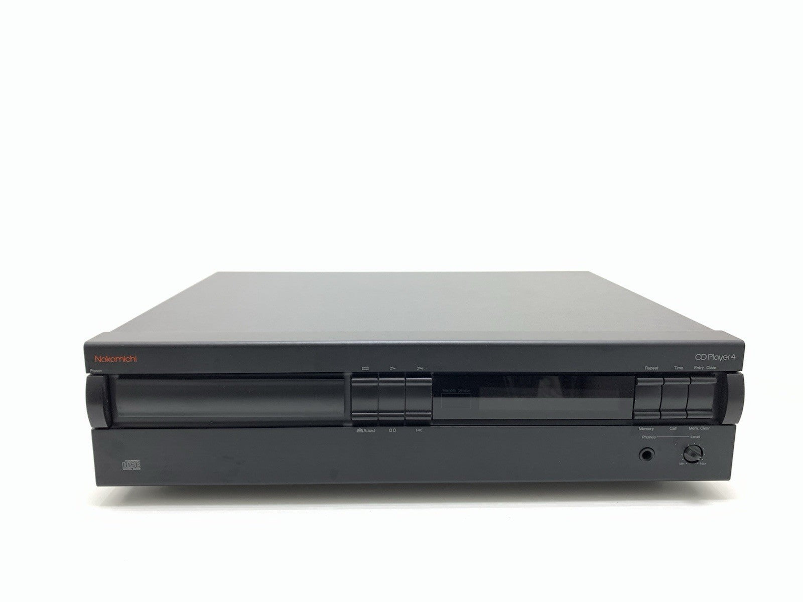 NAKAMICHI CD Player 4 Stereo Compact Disc Reference Vintage Original Good Look