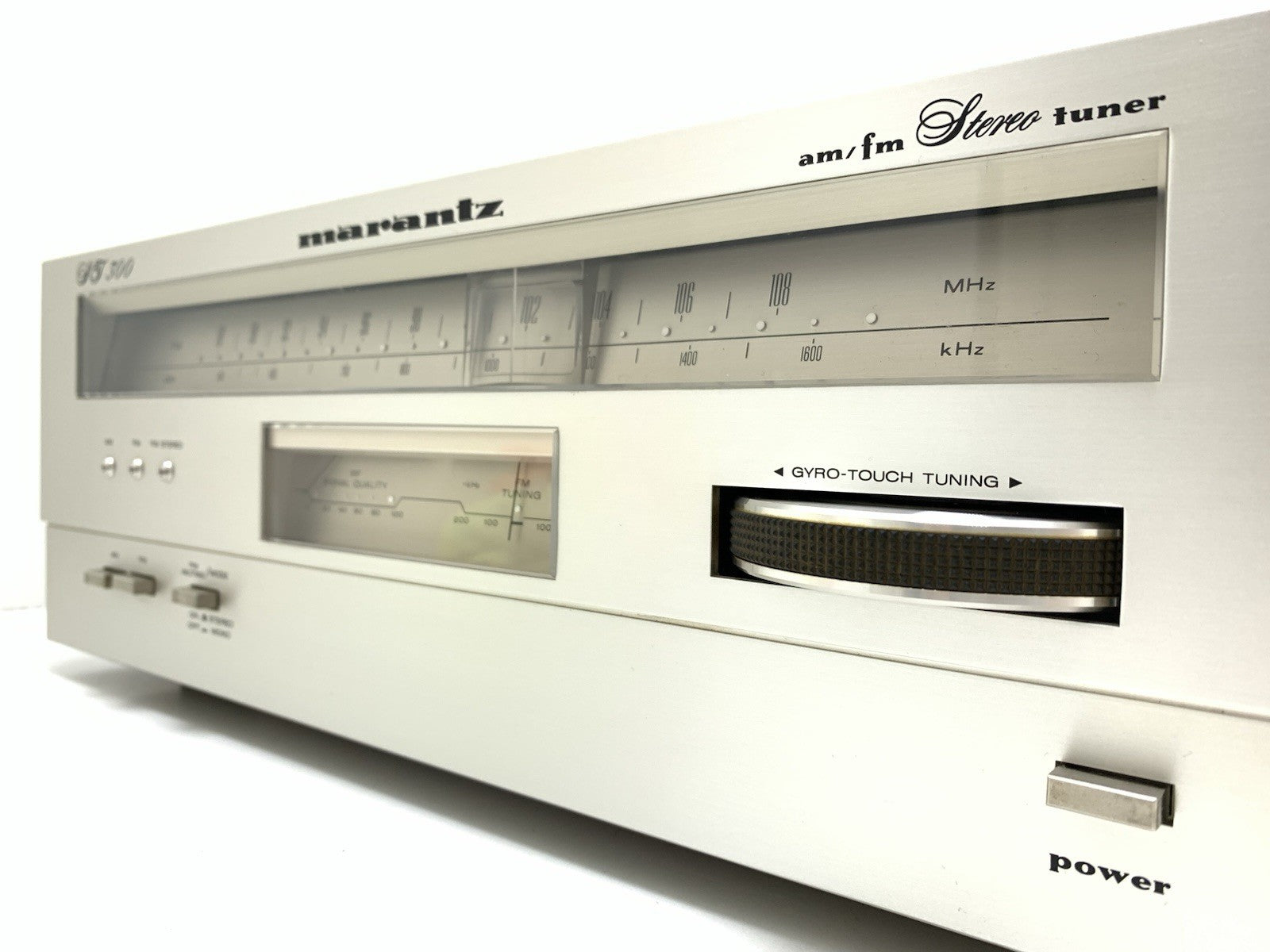 MARANTZ ST 300 AM/FM Stereo Analog Gyro-Touch Tuner Vintage 1979 WORK Good Look
