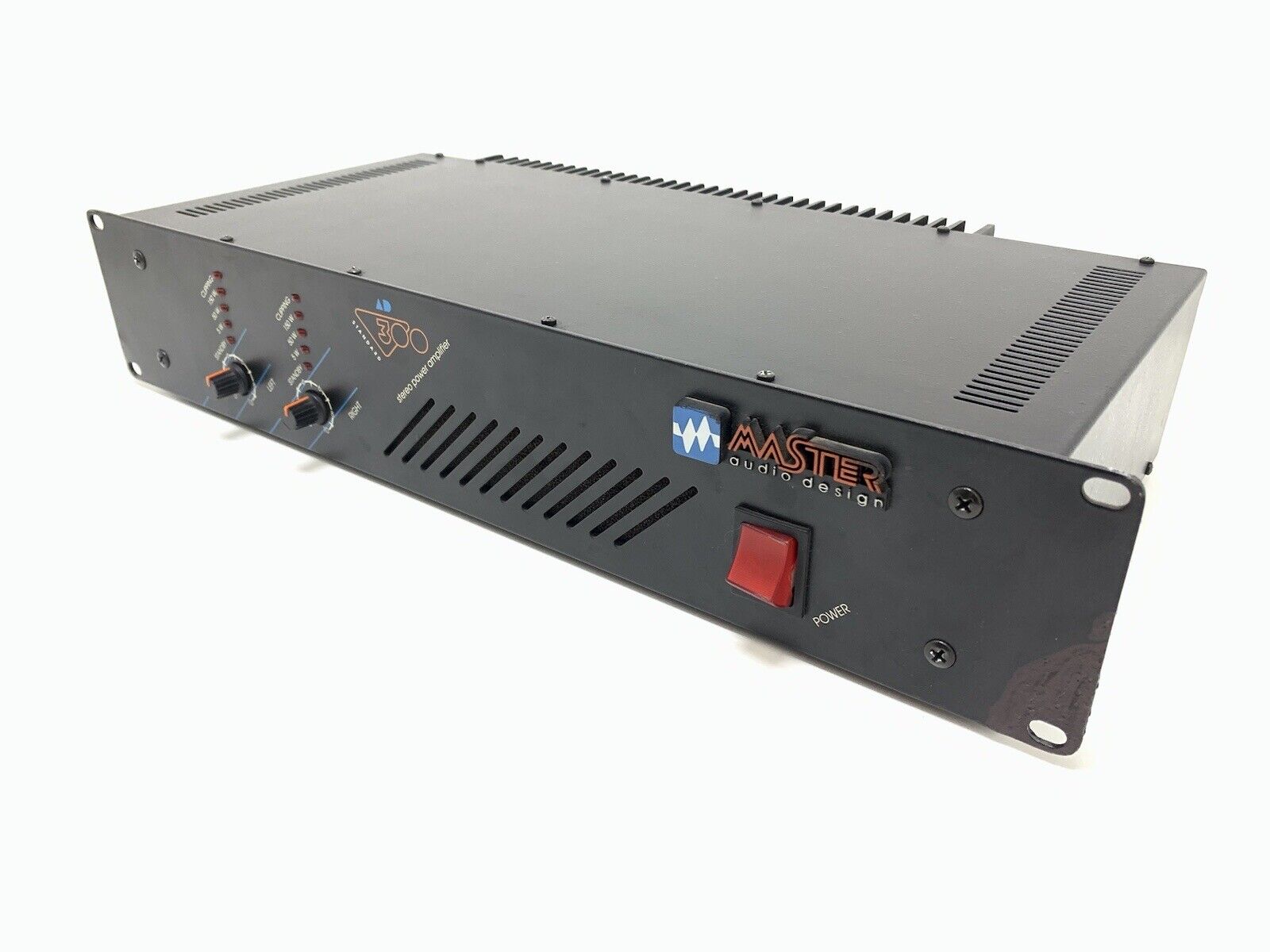 MASTER AUDIO DESIGN AD 300 Power Amplifier 2 X 150 Watts RMS Vintage GOOD LOOK