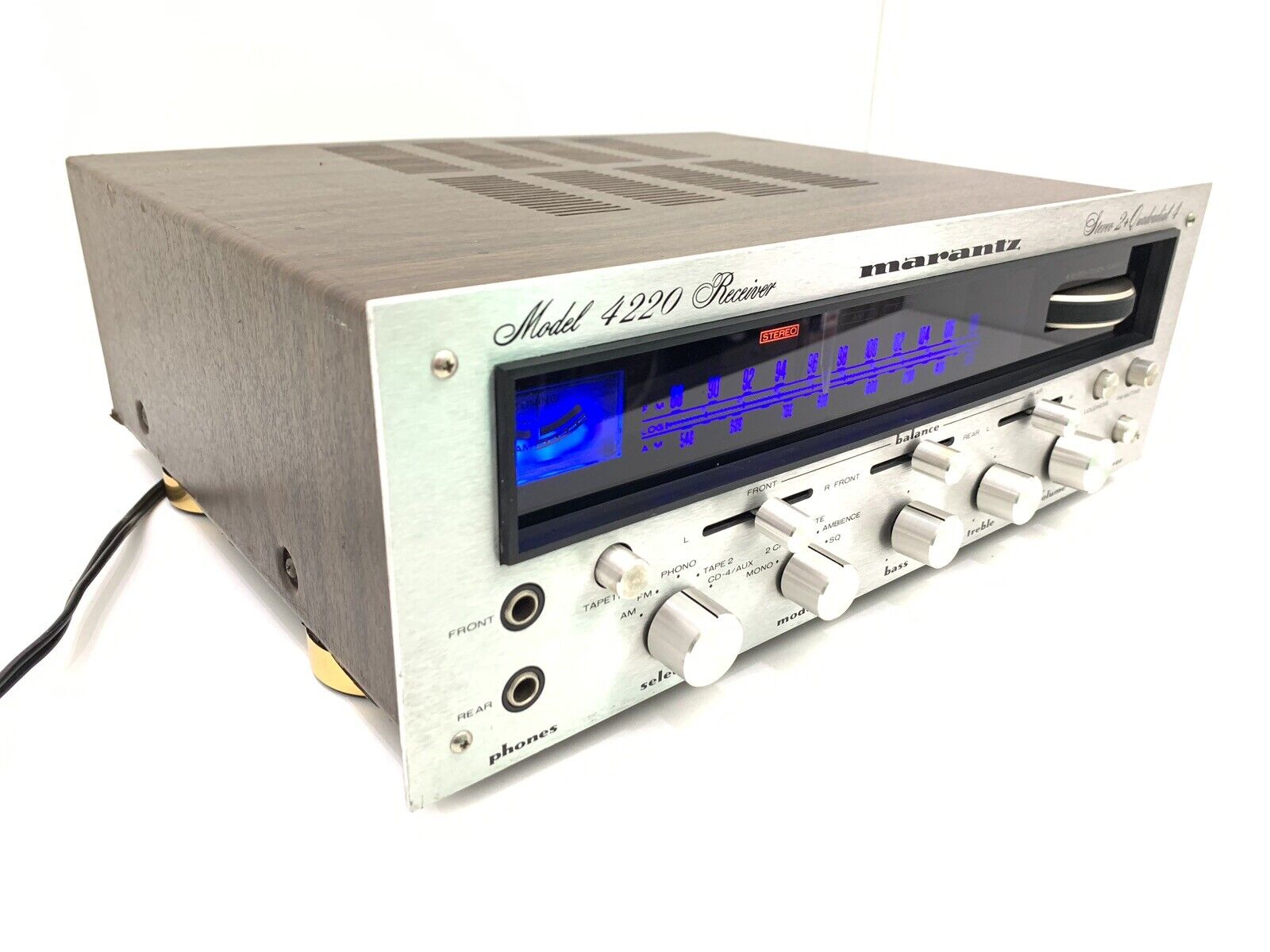 MARANTZ 4220 Receiver Stereo Quadradial Hi End 40 Wats RMS Vintage 1975 LIKE NEW