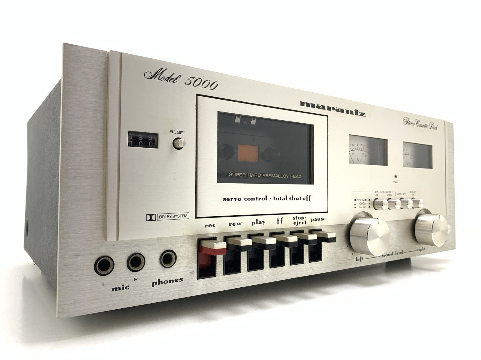 MARANTZ 5000 Stereo Cassette Tape Deck 2 Head Vintage 1978 Hi End