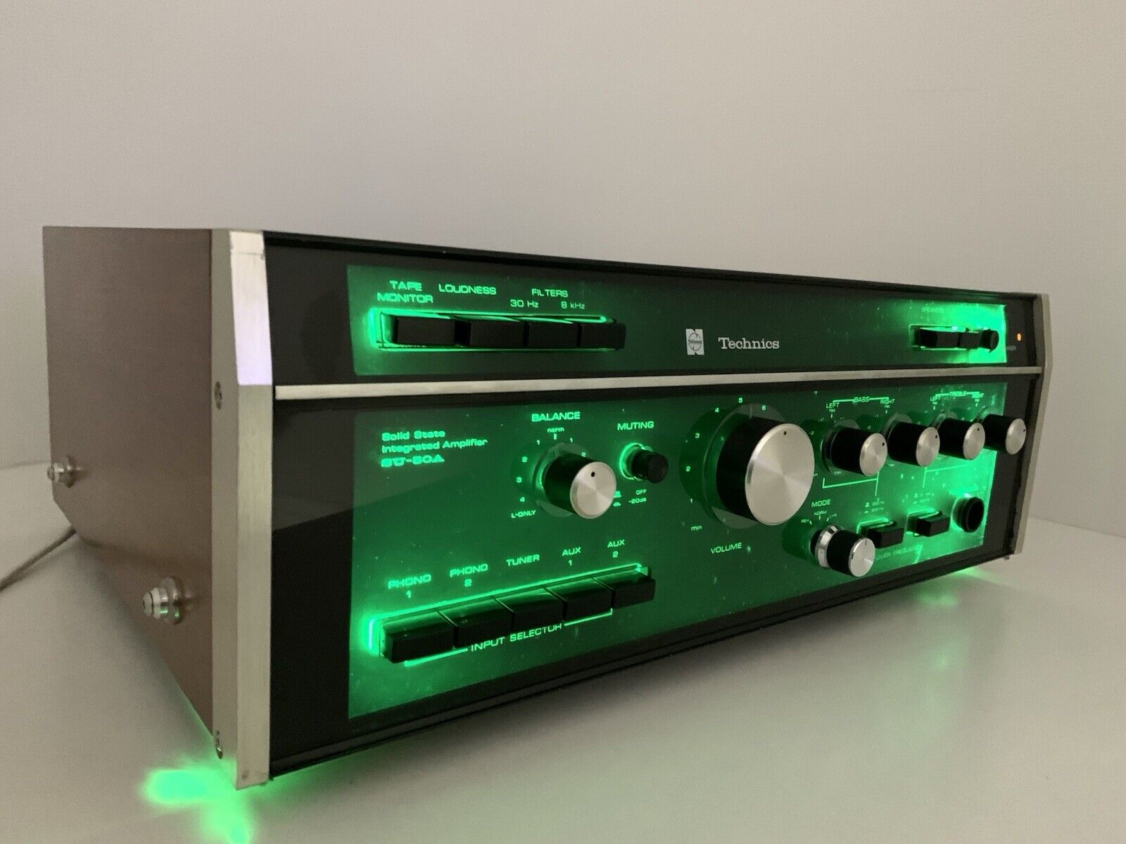 TECHNICS SU 50A Stereo Integrated Solid State Amplifier Vintage 1969 GOOD LOOK