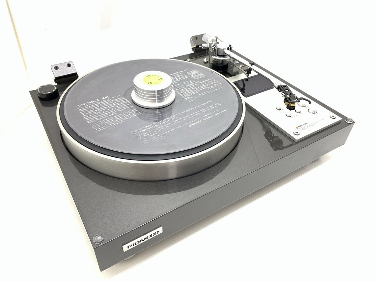 PIONEER XLC 1850 PLC 590 Direct Drive  Turntable SAEC Arm Work Hi End Good Look