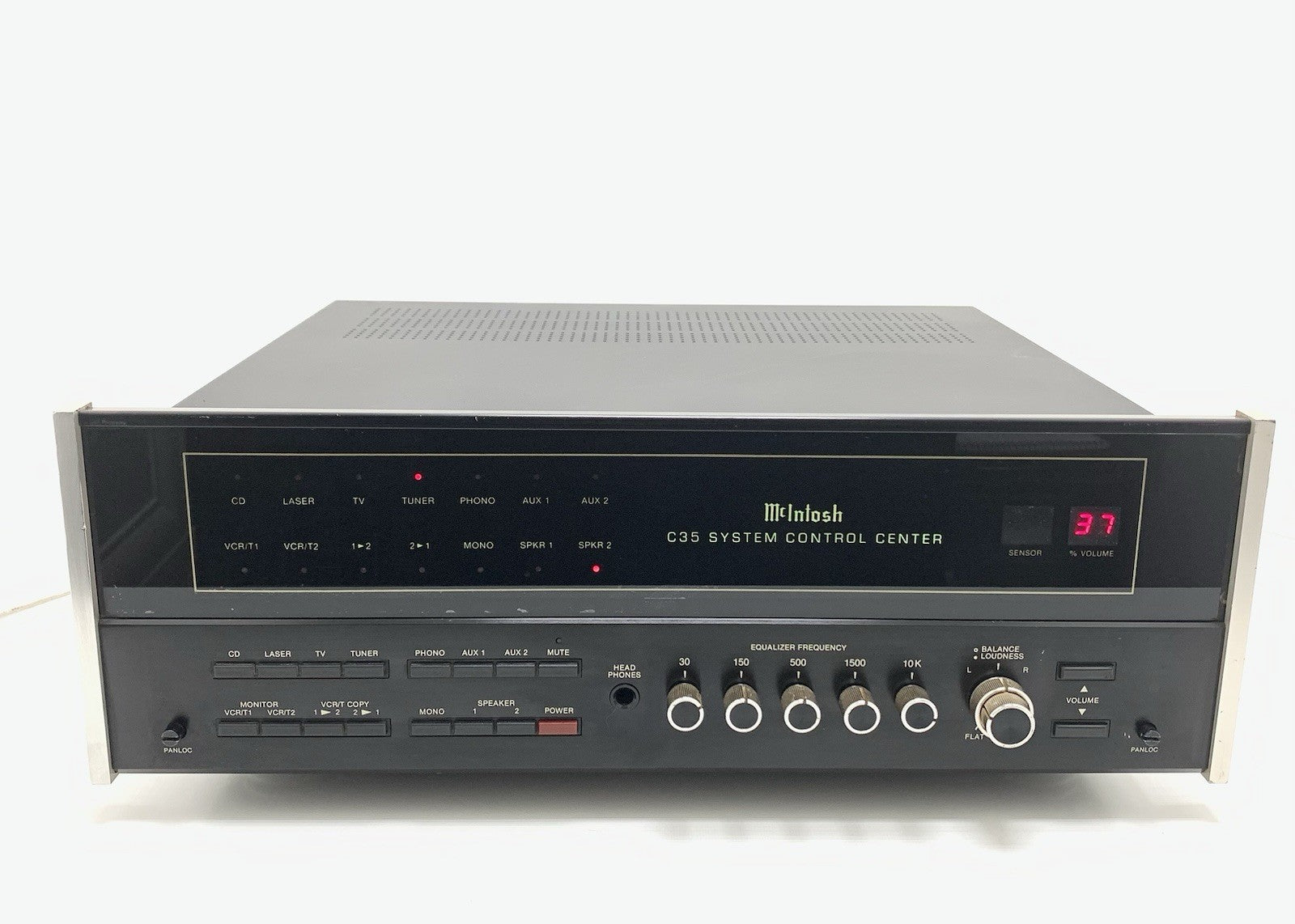 McINTOSH C 35 System Control Center Stereo Pre Amplifier Vintage WORK Good Look