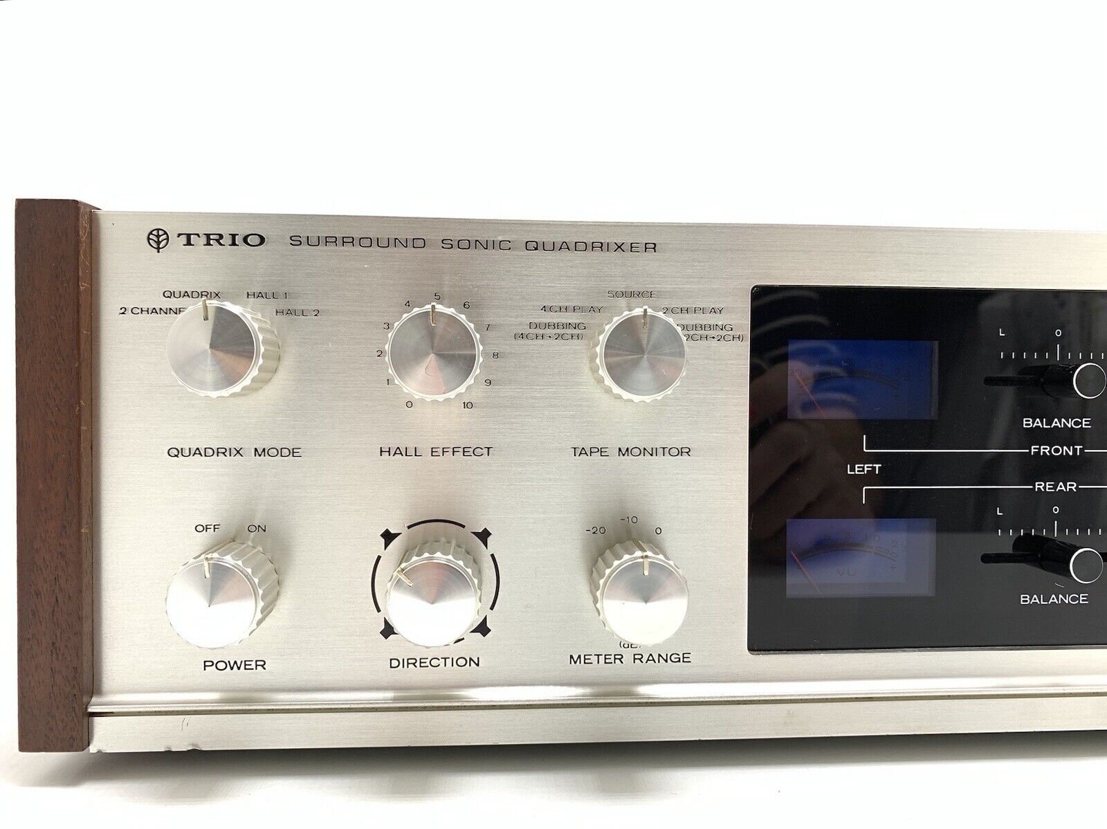TRIO KENWOOD KN 6644 Quadrixer Pre Amplifier 4 Channel Vintage 1971 WORK GOOD