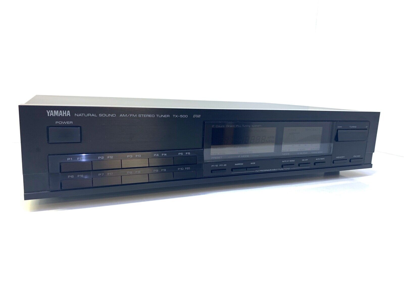 YAMAHA TX500 AM/FM Stereo Tuner Digital Hi End Vintage 1987 Good Look Like New