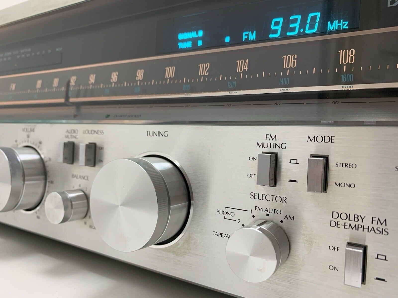 SANSUI G 7700 Stereo HiFi Receiver 120+120 Watts RMS Vintage 1979 WORK GOOD LOOK