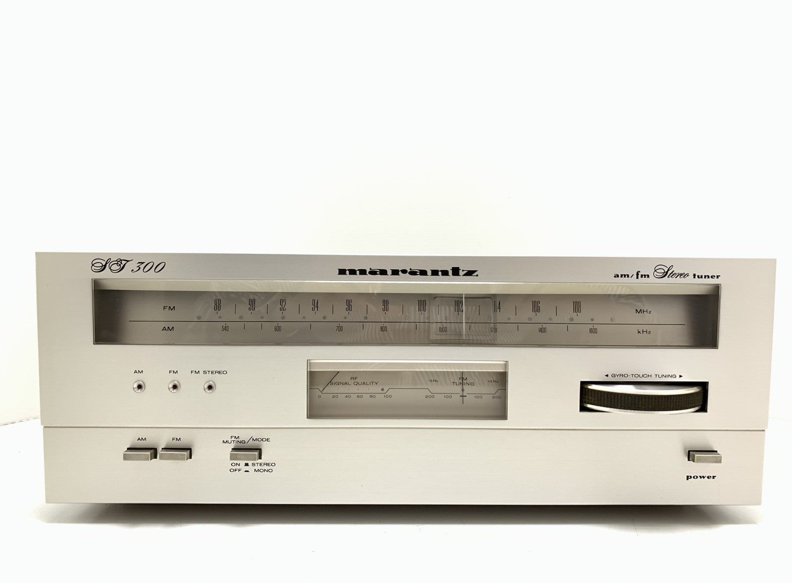 MARANTZ ST 300 AM/FM Stereo Analog Gyro-Touch Tuner Vintage 1979 WORK Good Look