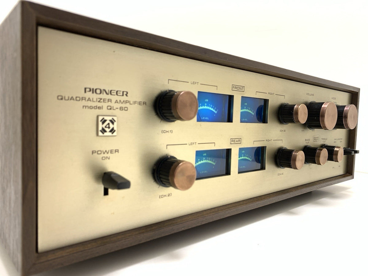 PIONEER QL 600 /QL-60 Quadralizer Amplifier 4 Channel Decoder Vintage 1972 WORK