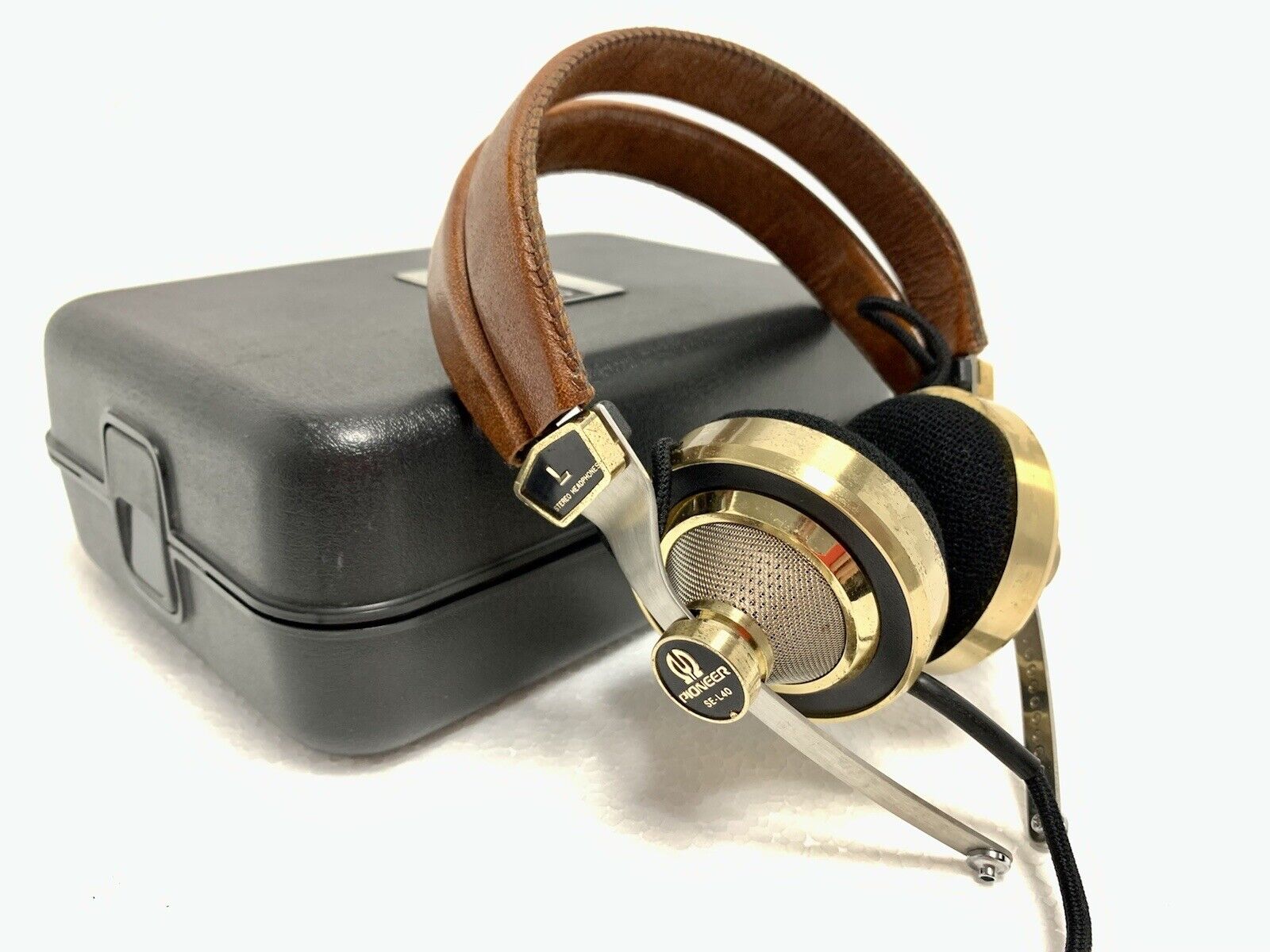 PIONEER SE-L40 Very Rare Headphones Vintage 1972 Good Look Hi End Work Perfect