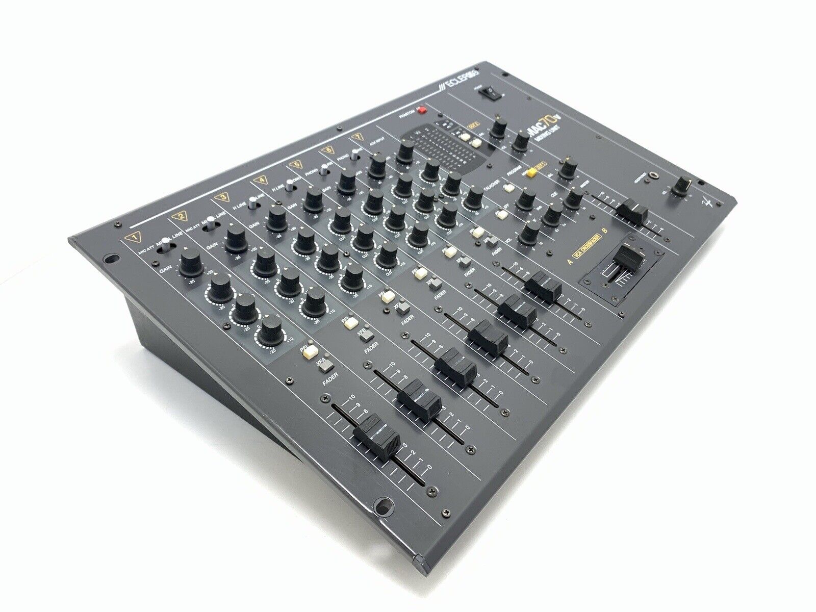 ECLER MAC 70V Professional Hi Fi DJ PRO MIXER 7 Input WORK Perfect Good Look