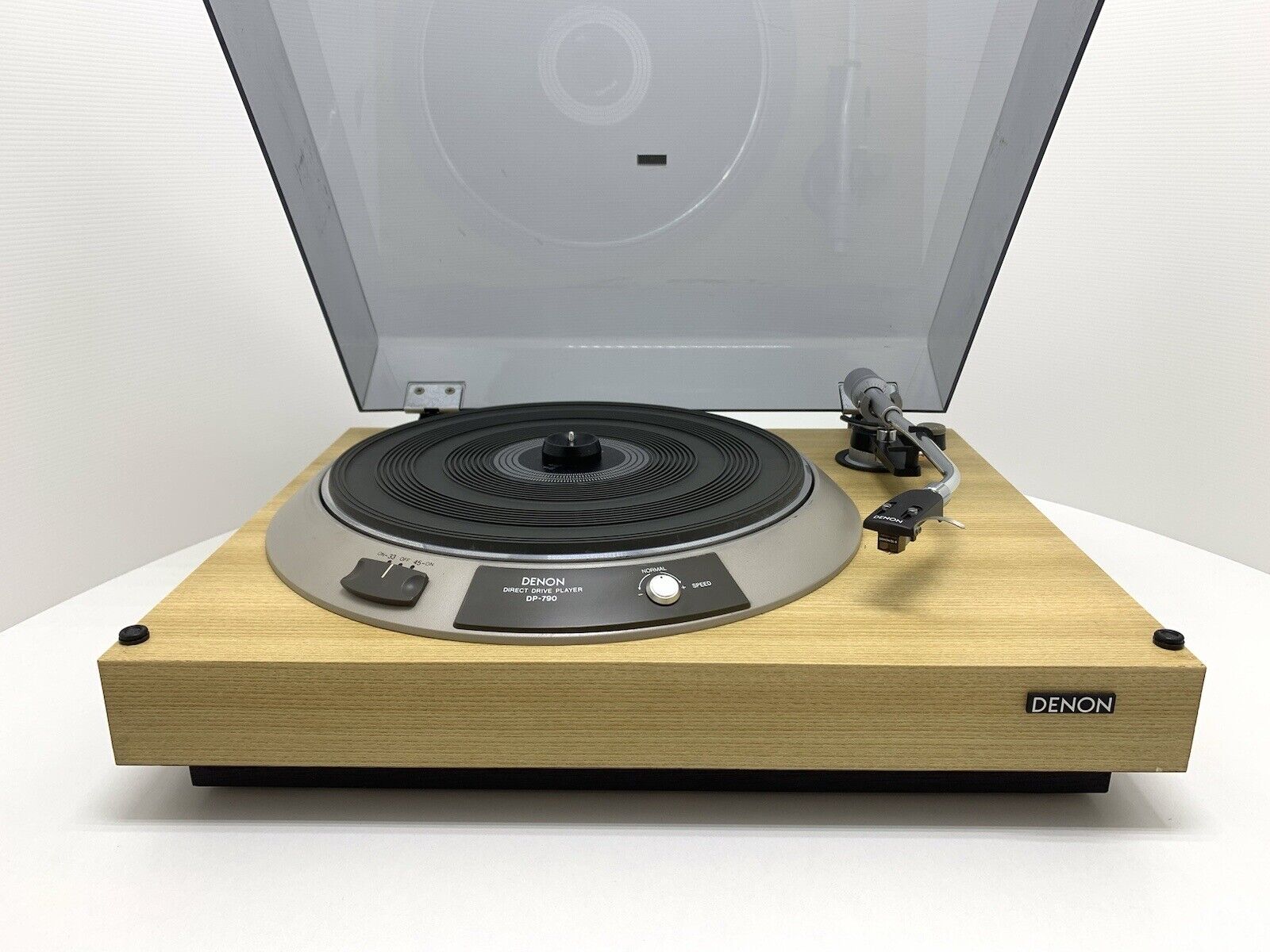DENON DP-790 Turntable Servo Direct Drive Player High End Vintage 1975 Good Look