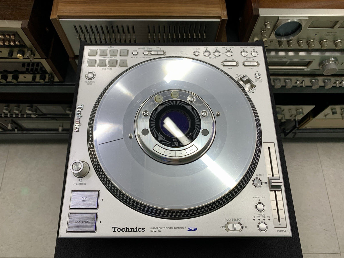 TECHNICS SL DZ1200 CDJ Stereo Compact Disc Player Vintage Working 100% Good Look