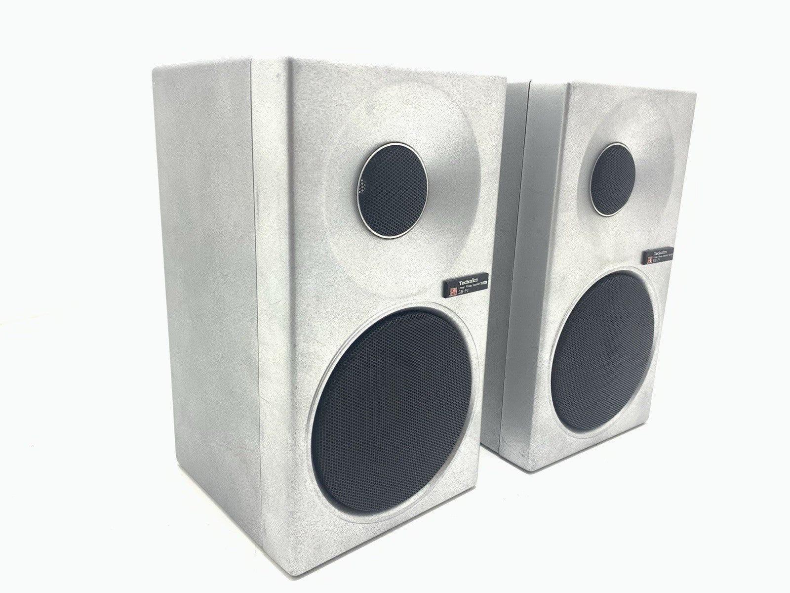 TECHNICS SB F1 Mini Speaker 2 Way System 40Watts RMS Vintage 1978 Work Good Look