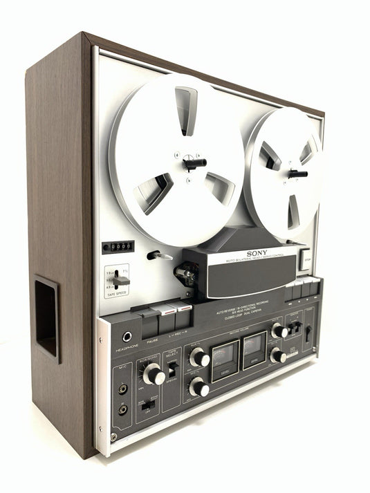 SONY TC 440 Open Reel 4 Track 7" Tape 3 Head Auto Reverse Vintage WORK Good Look