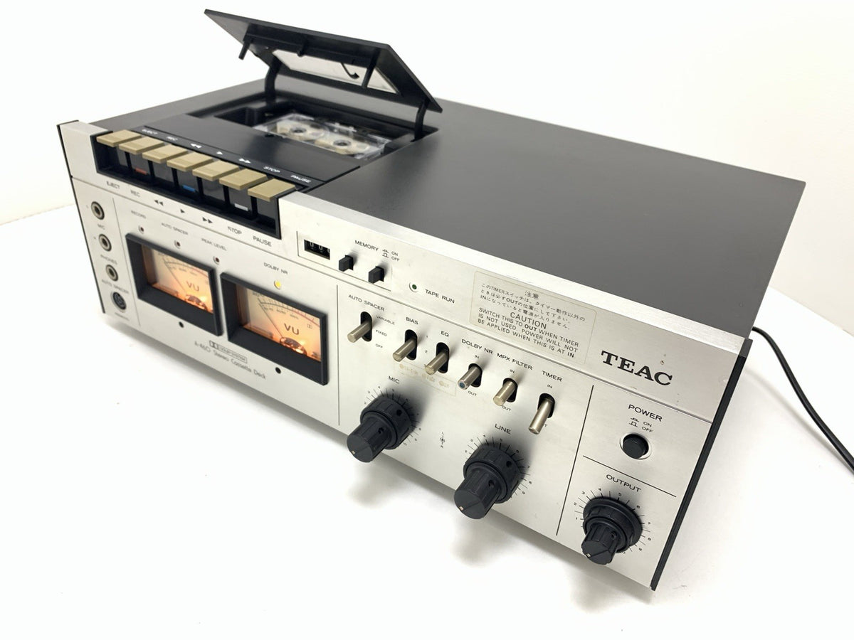 TEAC A 460 Stereo Tape Deck 2 Head Vintage 1975 High End Working  Good Look