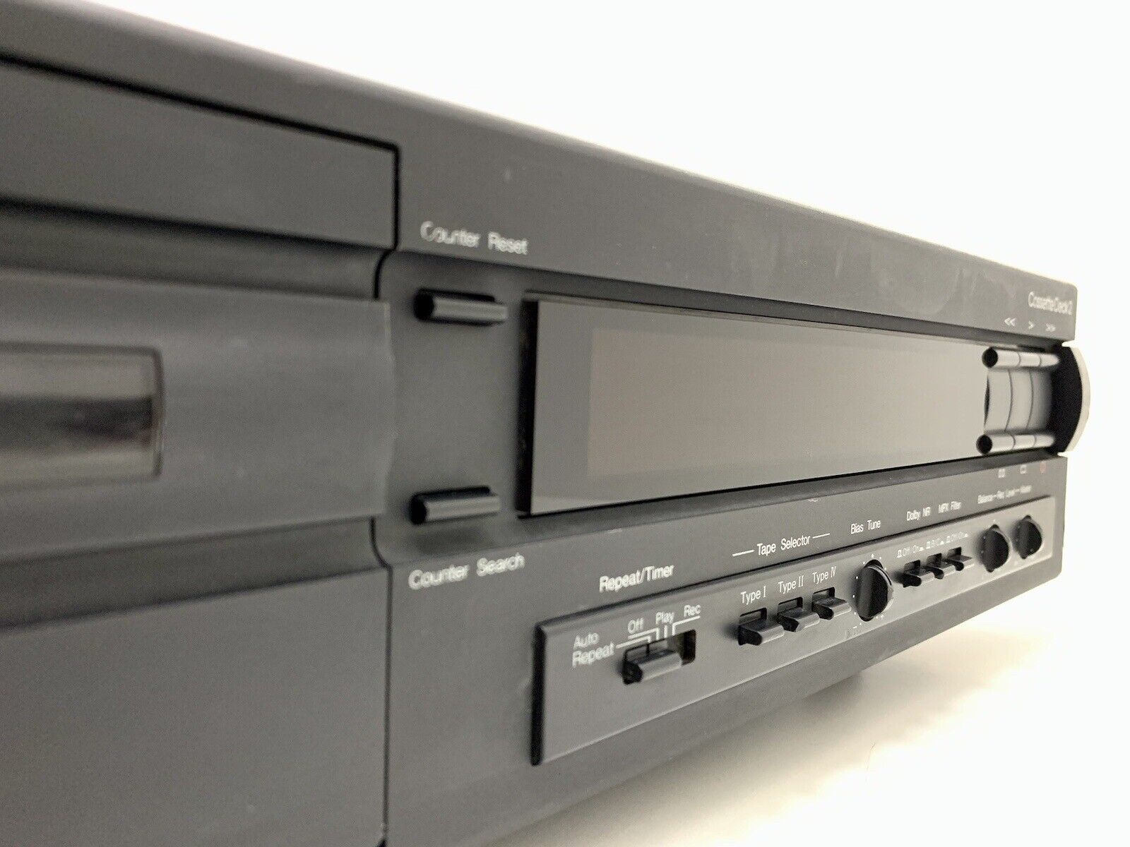 NAKAMICHI Cassette Deck 2 Tape Deck 2 Head High End Vintage 1990 WORK Good Look