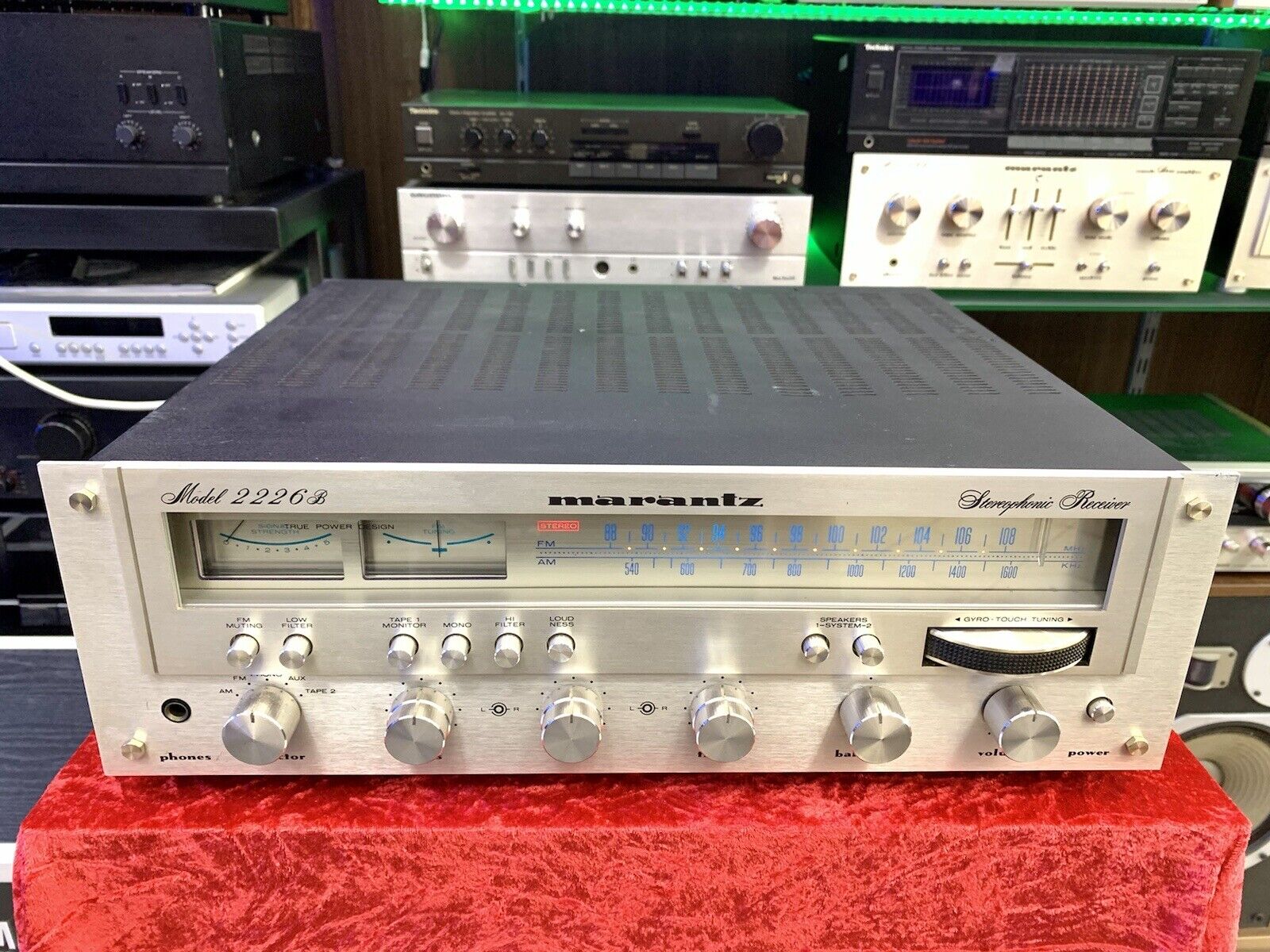 MARANTZ 2226B Stereo Receiver 58 Watts RMS Vintage 1977-80 RARE WORK Good Look