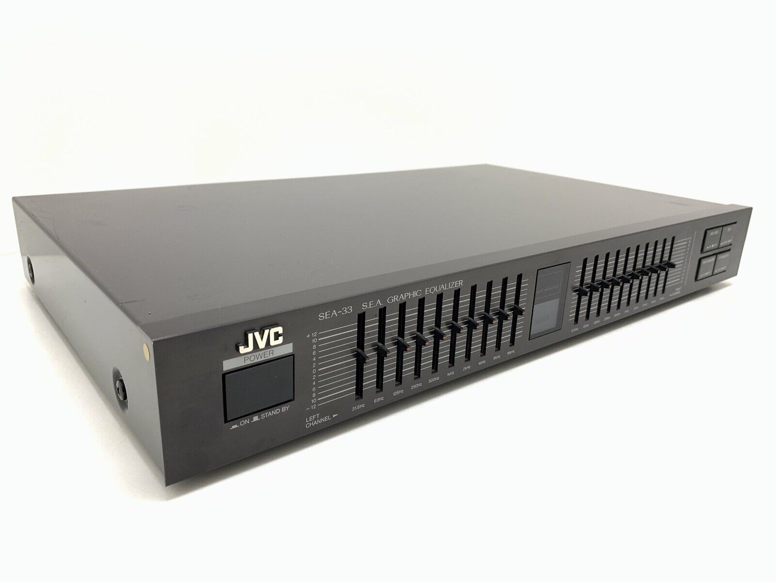 JVC SEA 33 Stereo Graphic Equalizer Vintage 1983 Hi Fi WORK Good Look