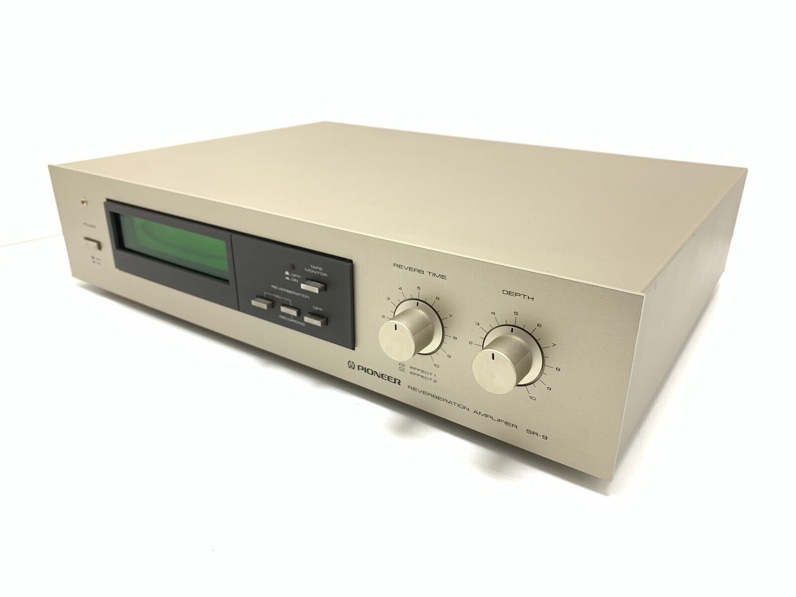 PIONEER Stereo REVERBERATION AMPLIFIER SR-9 Vintage 1982 WORK Perfect Good Look