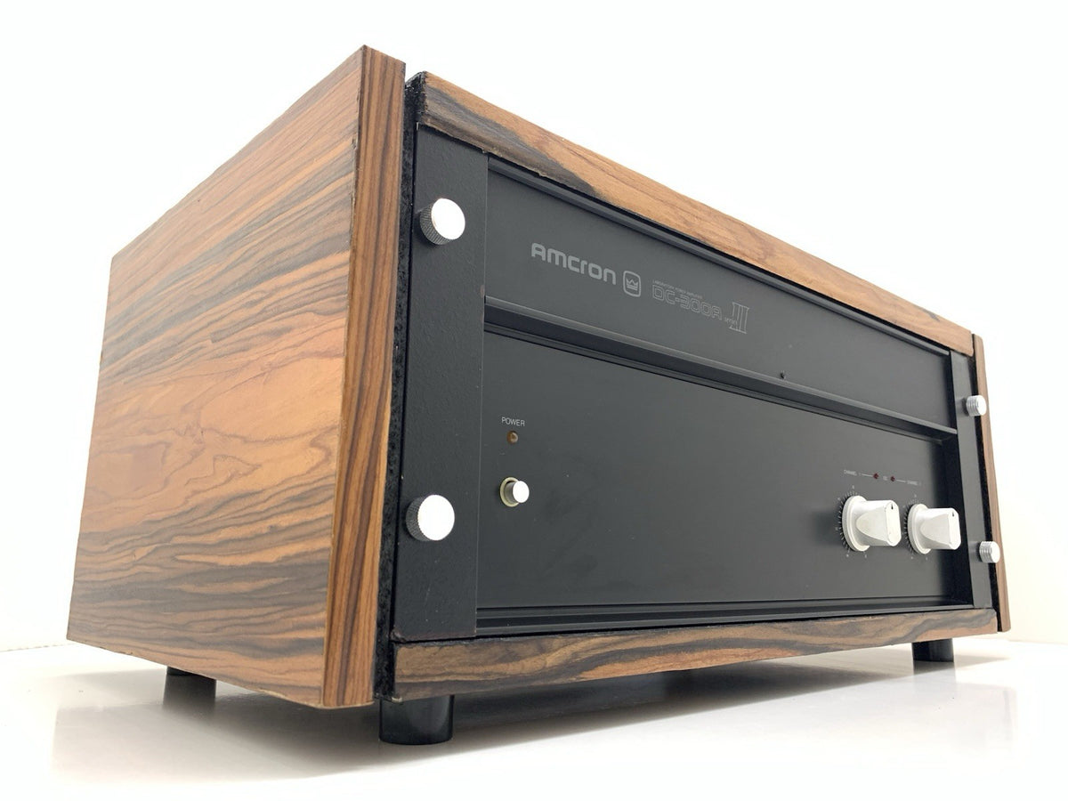 CROWN AMCRON DC 300 Series II Stereo Power Amplifier 2 X 175WRMS Vintage Working