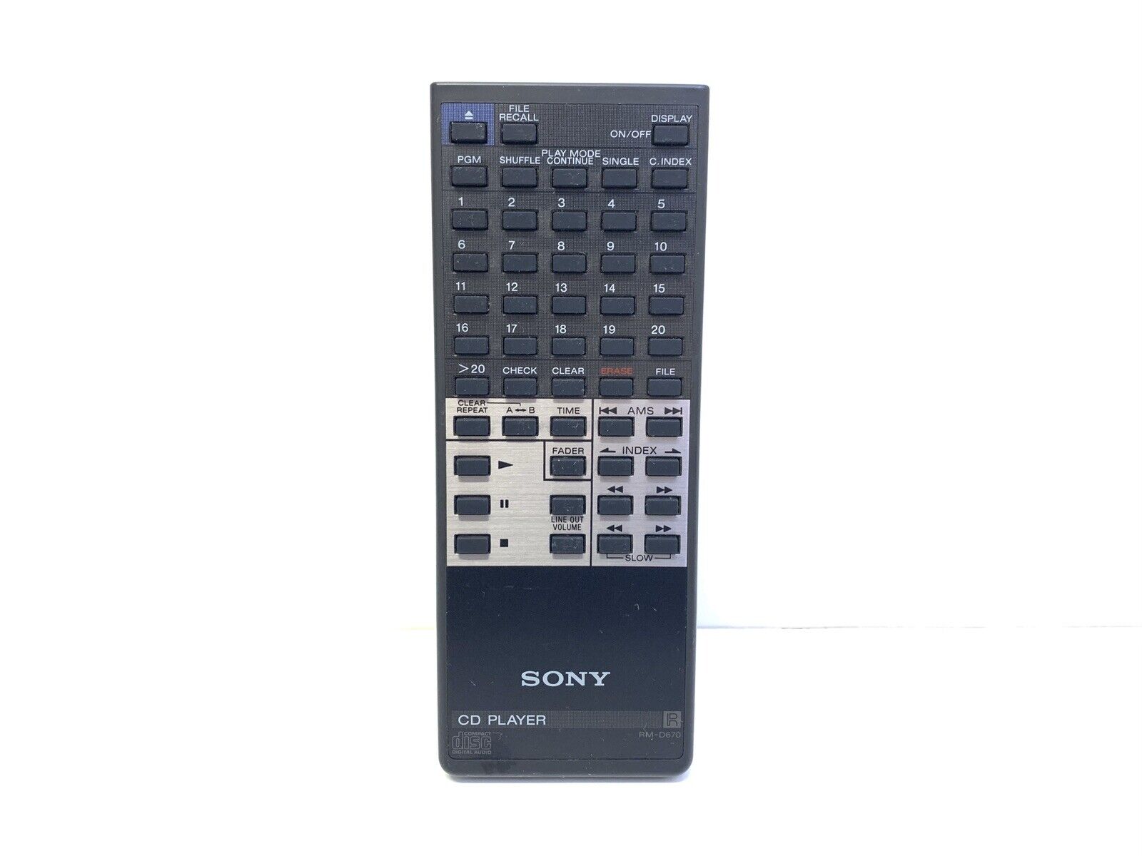SONY CDP-338ESD Compact Disc Player High End Vintage 1990 with