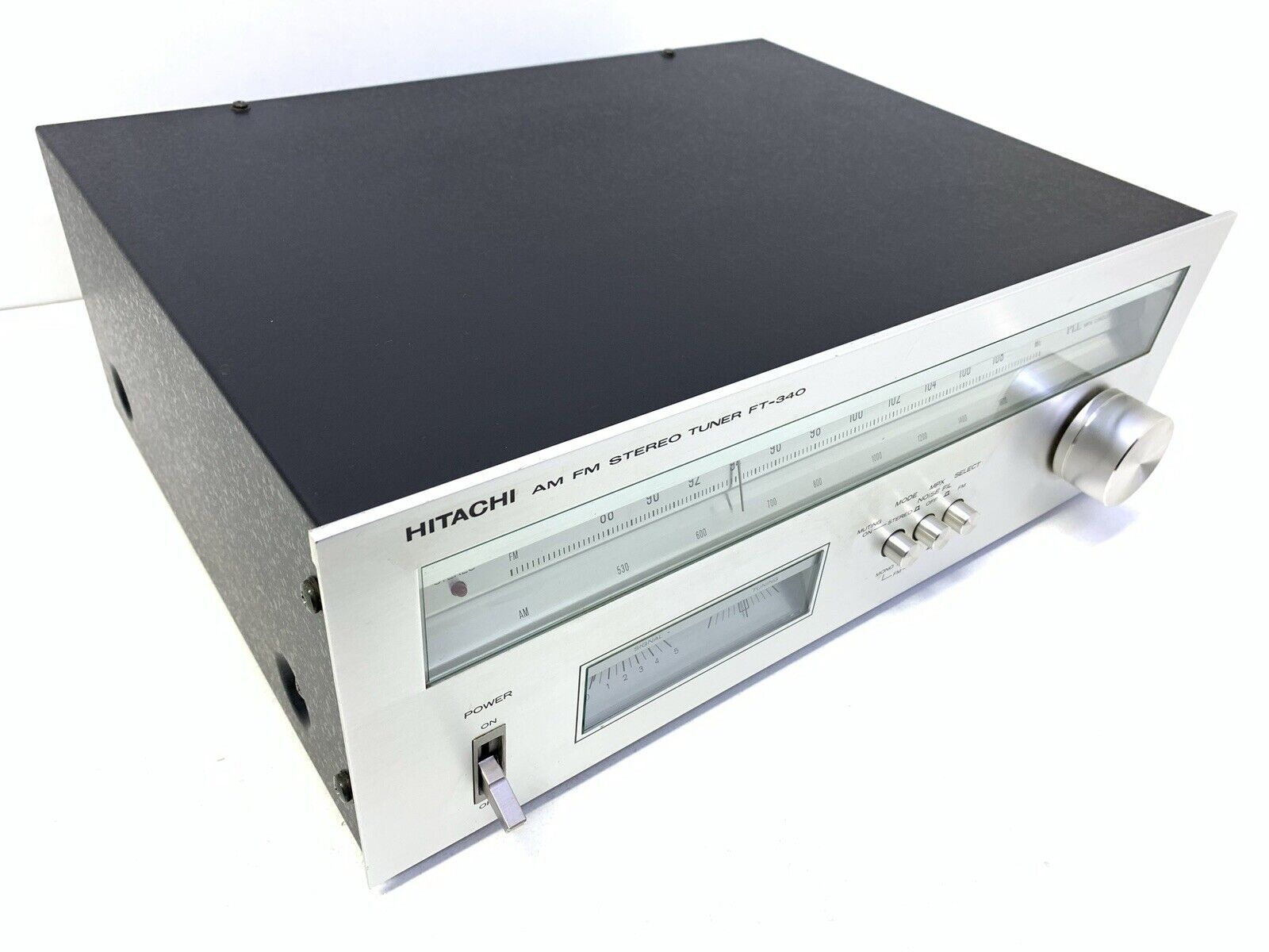 HITACHI FT-340 AM/FM Stereo Tuner Hi Fi Japan Vintage 1977 Refurbished Good Look