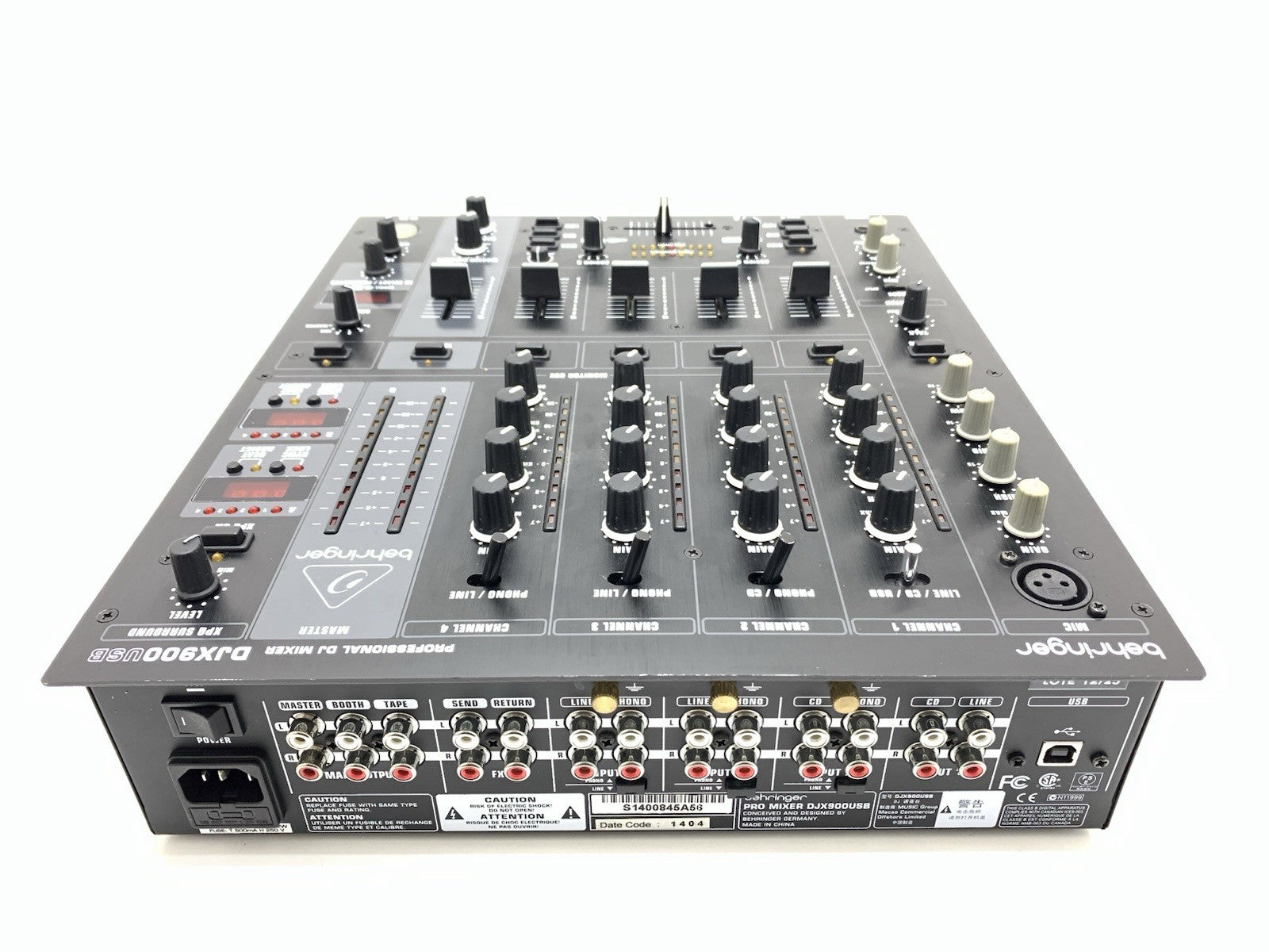 BEHRINGER Professional PRO MIXER DJX 900USB 5 CH Digital Efects WORK Good Look